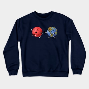 Run, Mars, run Crewneck Sweatshirt